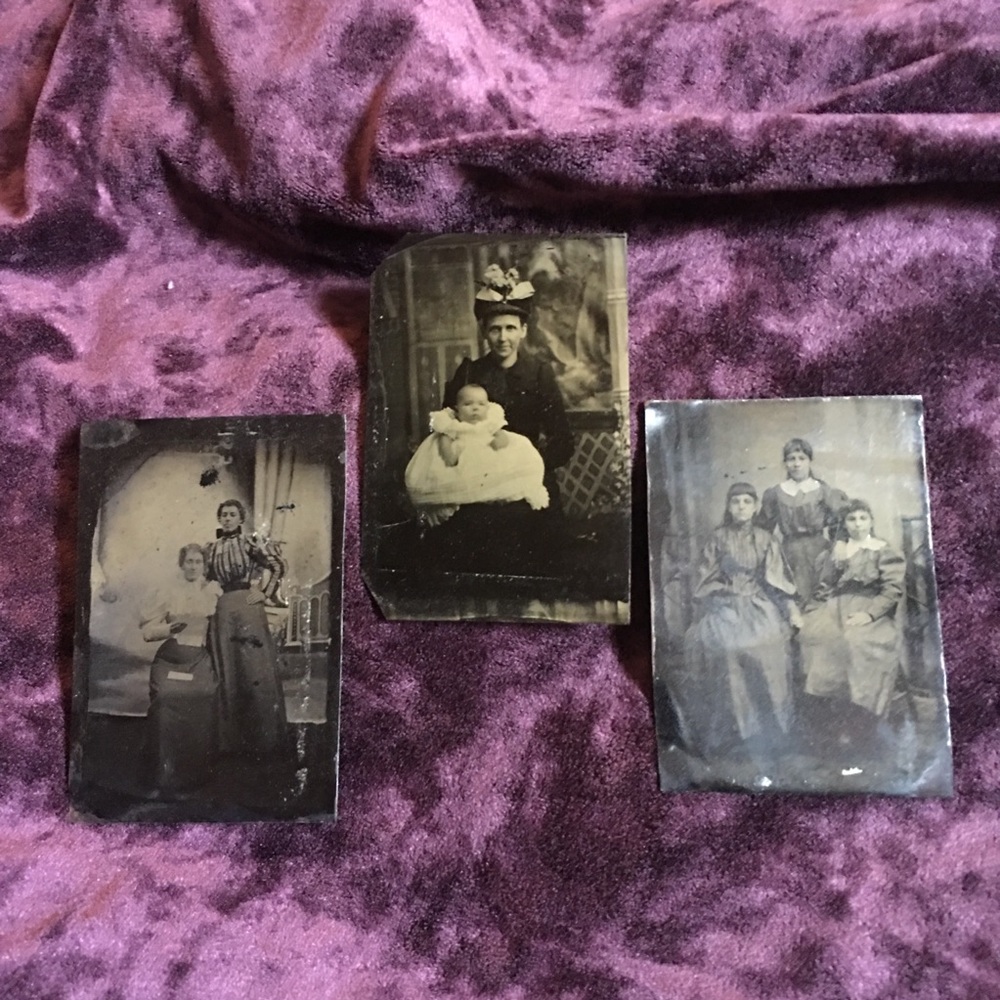 3 Victorian Tintypes